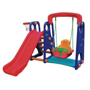 Diseño clásico interior Bebé niños tobogán y columpio niños plástico al aire libre parque infantil Tobogan para ninos - Product Image 4