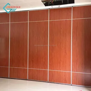 paredes de divisória de dobramento móveis à prova de som do fabricante para a sala de reunião do salão do banquete