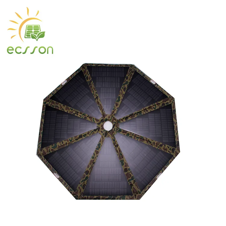 Онлайн продажа, многофункциональная круглая Солнечная зонтичная панель для наружного использования