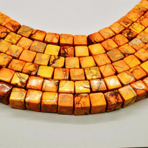 Đá Quý Tự Nhiên Imperial Jasper <span class=keywords><strong>Cube</strong></span> 4Mm <span class=keywords><strong>6Mm</strong></span> 8Mm 10Mm Biển Trầm Tích Đá Lỏng Hạt Vòng Đeo Tay Vòng Cổ Cho Đồ Trang Sức Làm - Product Image 3