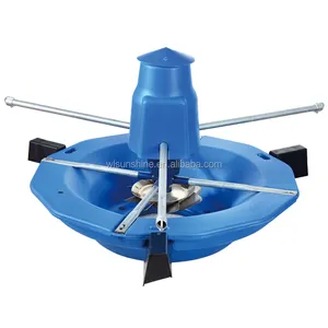 Aquaculture Surface Agitator Double Speed Aerator 2.2Kw 3HP 60Hz Single Phase for Fish Farm Pond Oxygen Water Treatment Machine