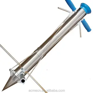 Manual operated cylinder mini seeder vegetable transplanter