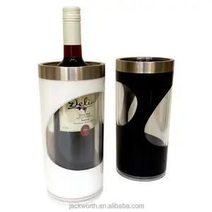 Thép Không Gỉ Và Acrylic Iceless Wine Chiller