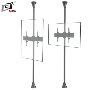 360 Degree Rotation Support Landscape or Portrait Floor to Ceiling Mount <strong>TV</strong> <strong>Stand</strong> Furniture LCD Screen <strong>Stand</strong> - Product Image 1