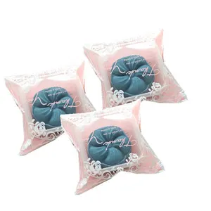 Sacchetto di imballaggio per sacchetti termosaldabili a 3 lati in plastica trasparente con stampa personalizzata per sacchetto di imballaggio per torte Snack