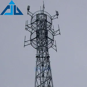 Di telecomunicazione acciaio monopole ed eco-friendly lattice colonna struttura antenna torre