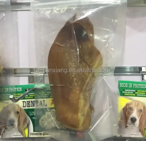 Groothandel hond snacks natuurlijke gedroogde pig oren
