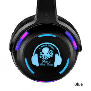 Hifi Stereo Over-Tai Tai Nghe Không Dây Năng Động Kim Loại 3-Kênh Im Lặng Disco Đảng Du Lịch 100 Tai Nghe + 3 Máy Phát Di Động - Product Image 4