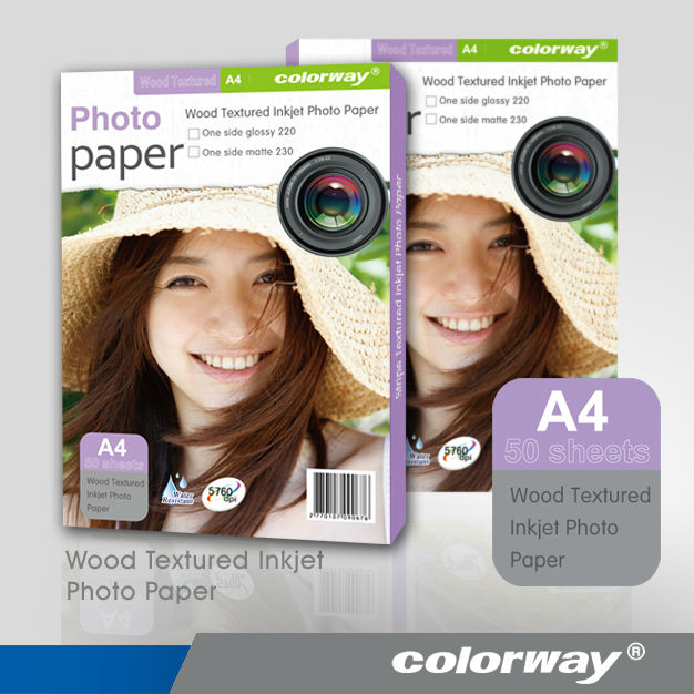 Тисненая бумага с деревянной текстурой для струйной печати, Китай, Colorway