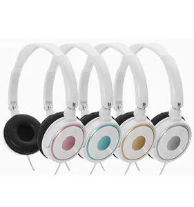 Bulk cheap head phone on ear headphone brand name headphones for gift item