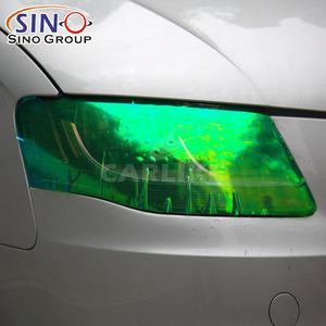 Película para Faros de Coche Personalizada, de Alta Calidad, con Cambio de <span class=keywords><strong>Color</strong></span> Camaleón, Vinilo para Automóviles, Precio de Fábrica, PVC Deportivo, SINOVINYL - Product Image 5