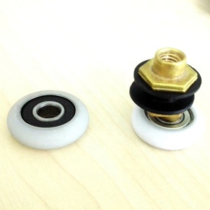 Roldana para vidro 1125 fabrika naylon plastik sürgülü naylon kasnaklar temperli cam - Product Image 3