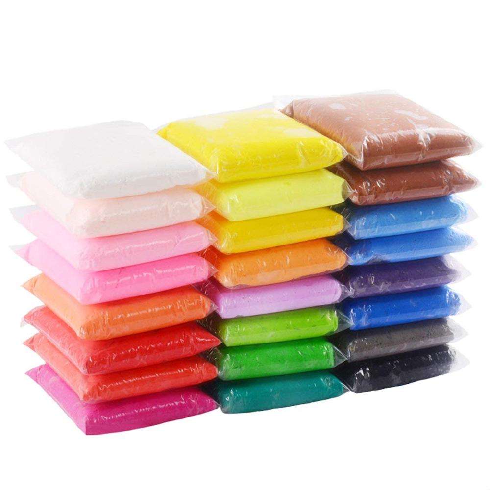 Clay Clay 24 YY0526 Best Kids Gifts Ever 24 Colors Modeling Clay Air Dry Ultra Light Molding Magic Clay