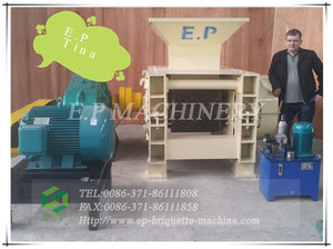 Máquina de la briqueta de carbón pedida por el cliente de Irlanda - Product Image 1