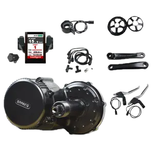 Bafang-Kit de conversión de Motor Central de bicicleta eléctrica, 36v, 500w, Bbs02