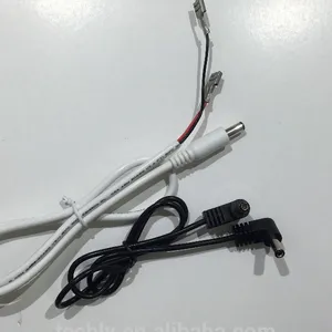 12V DC Power Cable,with 5.5 x 2.1mm Nickel plated Plug Barrel Connector Wire Harness