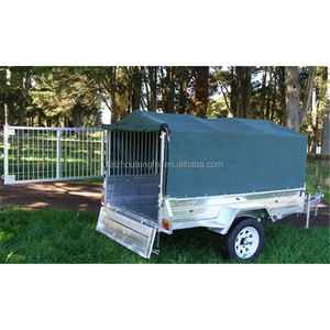 Remolque de <span class=keywords><strong>jaula</strong></span> de un solo eje de caballo normal 6x4 - Product Image 4