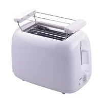 Automatic pop-up Toaster 2 slice sandwich toaster with bun warmer