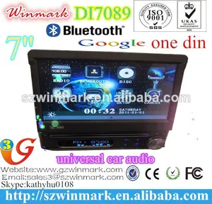 Single/one/1Din автомобиля 7 дюймов DVD GPS автомобильный радиоприемник автомобиля Bluetooth DI7089