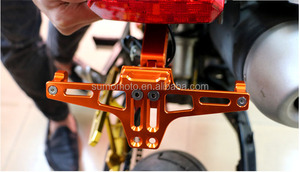 Placa de matrícula trasera CNC para Kawasaki Z800 Z750 Z900, 2017 - Product Image 5