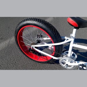 Bicicleta de dos plazas con neumático ancho para amantes, bicicleta de surrey - Product Image 4