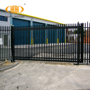 Puertas Corredizas de Hierro Galvanizado y con Recubrimiento de Polvo Negro a Precios Económicos - Product Image 6
