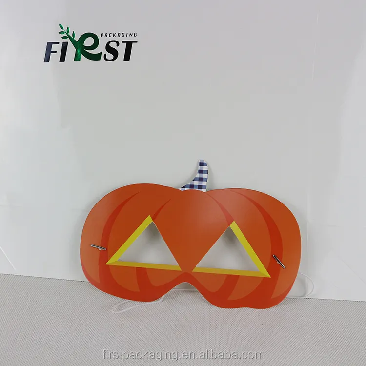 Custom Shape Christmas Halloween Party Masquerade Paper Mask
