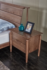 Lit en bois massif <span class=keywords><strong>le</strong></span> <span class=keywords><strong>moins</strong></span> <span class=keywords><strong>cher</strong></span> de Dubaï, lit simple en bois, lit d'hôtel - Product Image 6