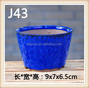 Grande jardinière <span class=keywords><strong>en</strong></span> <span class=keywords><strong>terre</strong></span> <span class=keywords><strong>cuite</strong></span> émaillée, vase rétro chinois, mini kit de plantes rondes <span class=keywords><strong>en</strong></span> <span class=keywords><strong>terre</strong></span> <span class=keywords><strong>cuite</strong></span> <span class=keywords><strong>avec</strong></span> argile, décoration d'intérieur - Product Image 5