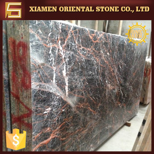 สีดำสีแดงสีหยาบบล็อกหินอ่อน - Product Image 4