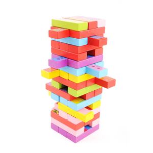 Multi-Activity Dominosteine 52 Stück hochwertige Holzbau steine Stapel turm - Product Image 5