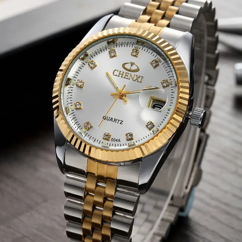 WJ-7736 Factory Latest Design CHENXI Brand Alloy Handwatches Waterproof CXa25-004A Ladies Wrist Watches Women Quartz Watches