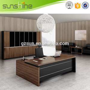 Ys13 soleil moderne bureau exécutif ceo bureau bureau mobilier de bureau réception - Product Image 3