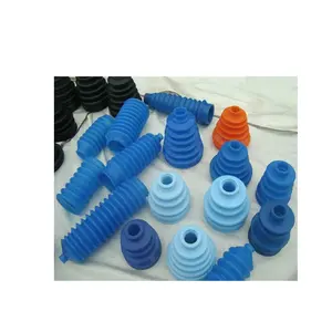 Manufacturer Customizable Compression Molded Silicon Rubber Bellows For Automation Equipment