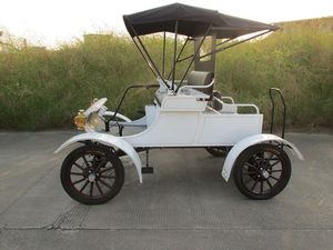 Voiture <span class=keywords><strong>électrique</strong></span> de luxe classique vintage à 2 places pour hôtel, 5 kW - Product Image 3