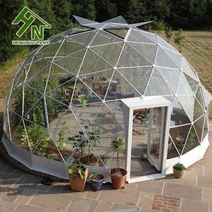 Dôme géodésique transparent en PVC, tente <span class=keywords><strong>bulle</strong></span> en plastique pour jardin - Product Image 3