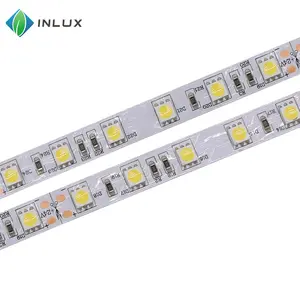 DC 24V 12V smd 5050 60leds/mウォームホワイトクールホワイト2700K 4000K 16.4ft 300led IP20 IP65 IP67 IP68高cri ledストリップ5050