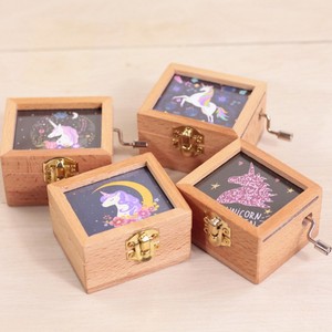 يونيكورن لطيف إبداعي صغير خشبي - Product Image 3