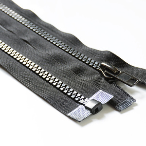 Fermeture éclair <span class=keywords><strong>Vislon</strong></span> personnalisée, prix bas, vêtements pour bébé, coton, résine, fermetures éclair personnalisées, fermetures éclair épaisses durables, fermeture éclair en plastique, 5 noires - Product Image 5