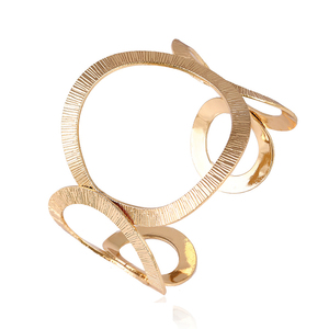 51638 Trung Quốc Bangles Nhà Sản Xuất Thời Trang 18K Độc Đáo Hợp Kim Đồng Trang Sức Bangle - Product Image 1