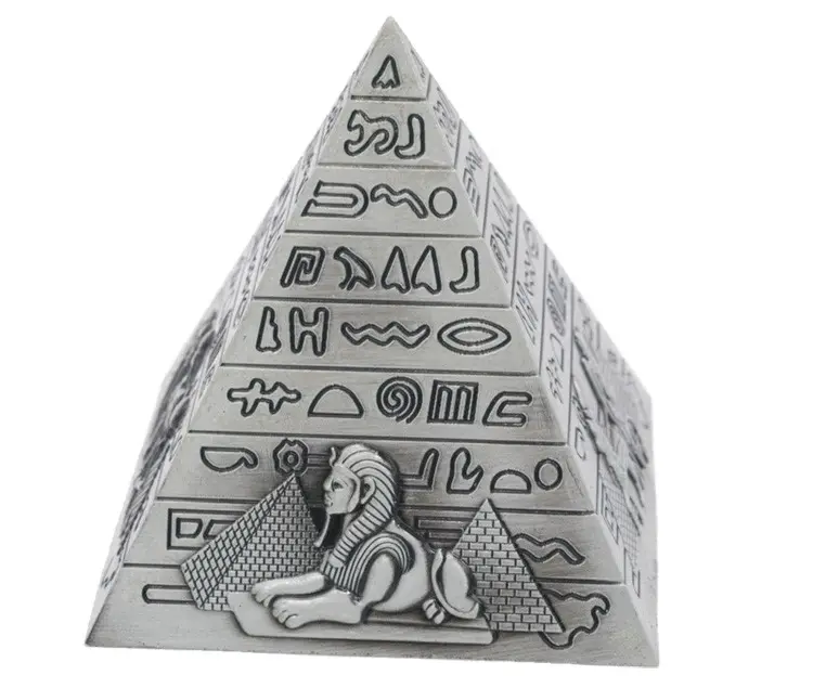 Oude architectuur model egype piramide figuur natuurlijke craft