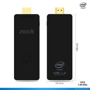 Япония Win10 TV Box 2GB 32GB Z83S Smart Mini PC Intel Z8350 Stick