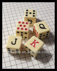 <span class=keywords><strong>Juego</strong></span> <span class=keywords><strong>de</strong></span> <span class=keywords><strong>Dados</strong></span> <span class=keywords><strong>de</strong></span> Póker Español (<span class=keywords><strong>Juego</strong></span> <span class=keywords><strong>de</strong></span> 5 <span class=keywords><strong>Dados</strong></span>) - Product Image 1