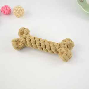 Jouet de chien tressé en coton, corde en os coloré, pour animal de compagnie - Product Image 5