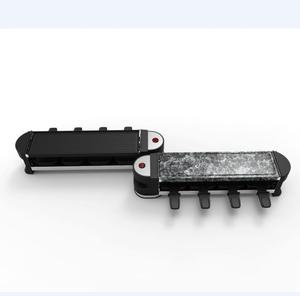 Grill électrique à raquette pour 8 personnes, pouces, avec plateau en <span class=keywords><strong>pierre</strong></span> et en aluminium - Product Image 3