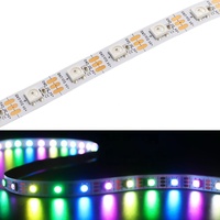 Tira de Luces LED Inteligente Programable Hanron DMX 5050, 300 LED, Píxeles RGB Digitales Direccionables WS2812B SK6812, Cortable, Regulable por Wi-Fi, IP33