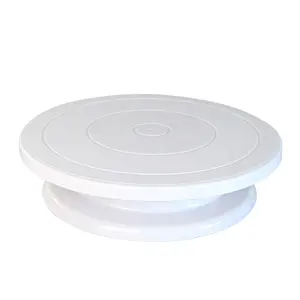 Factory Supplies Plastic Cake Decorating Tool Cake Rotating Tray