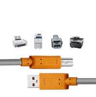 Câble USB 2.0 SaiKang AM/BM 1,5 m 10 m 30 m en cuivre sans oxygène pour imprimante et appareil photo