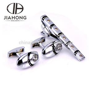 Personalizado de plata blanks Clip/<span class=keywords><strong>mancuerna</strong></span> con gemelos caja - Product Image 2