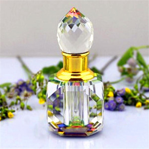 Meilleure vente, bouteille de <span class=keywords><strong>parfum</strong></span> en cristal de 10ml pour le corps, bouteille <span class=keywords><strong>d</strong></span>'huile essentielle en verre, bouteilles attar - Product Image 1